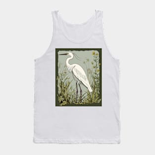 Great White Heron Nature Tank Top